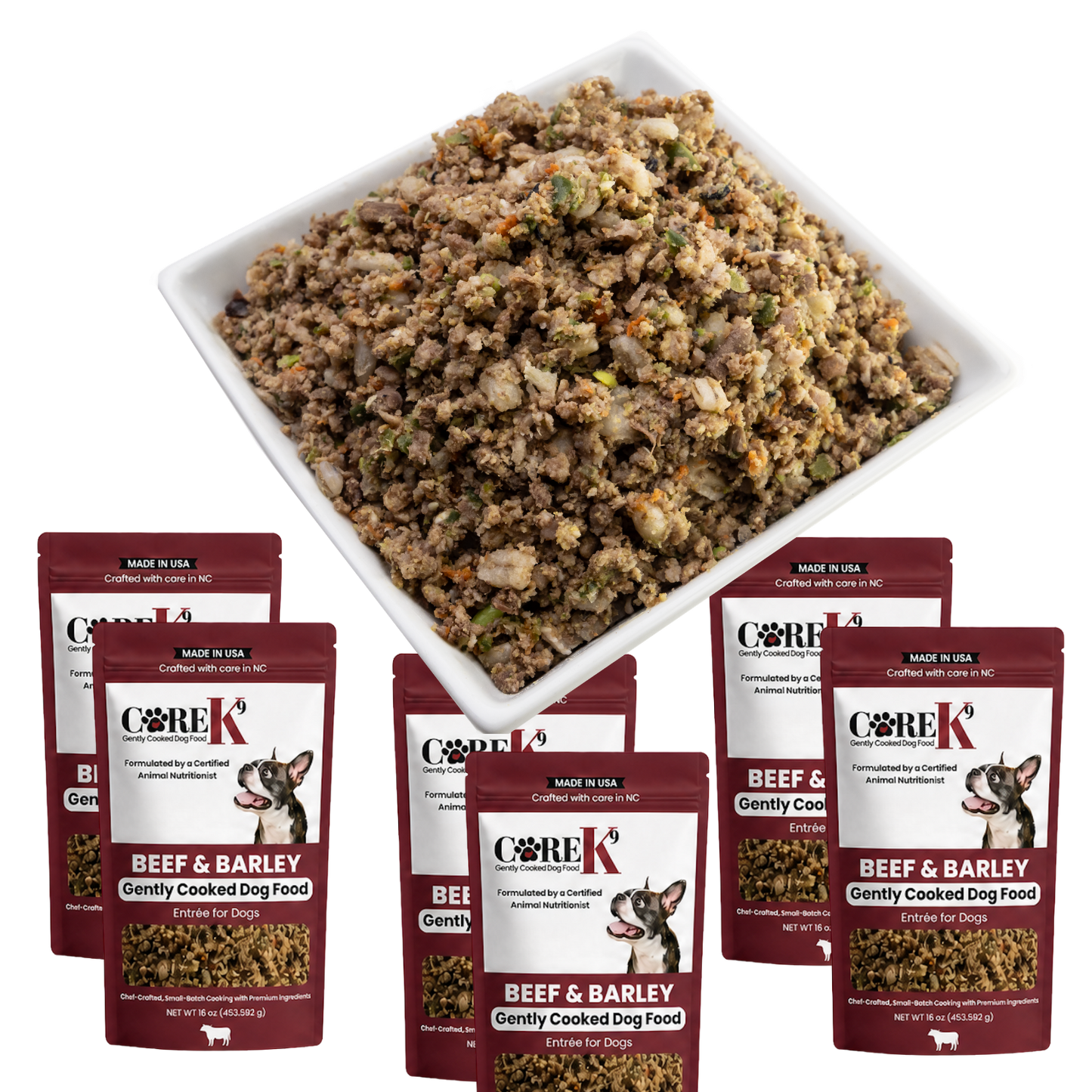 Beef & Barley Entree for Dogs