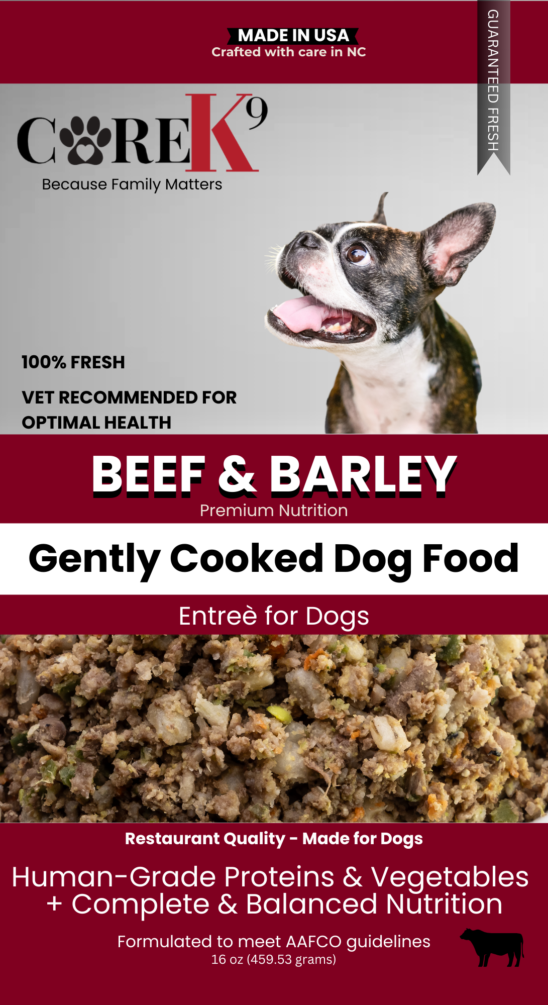 Beef & Barley Bounty Entree for Dogs