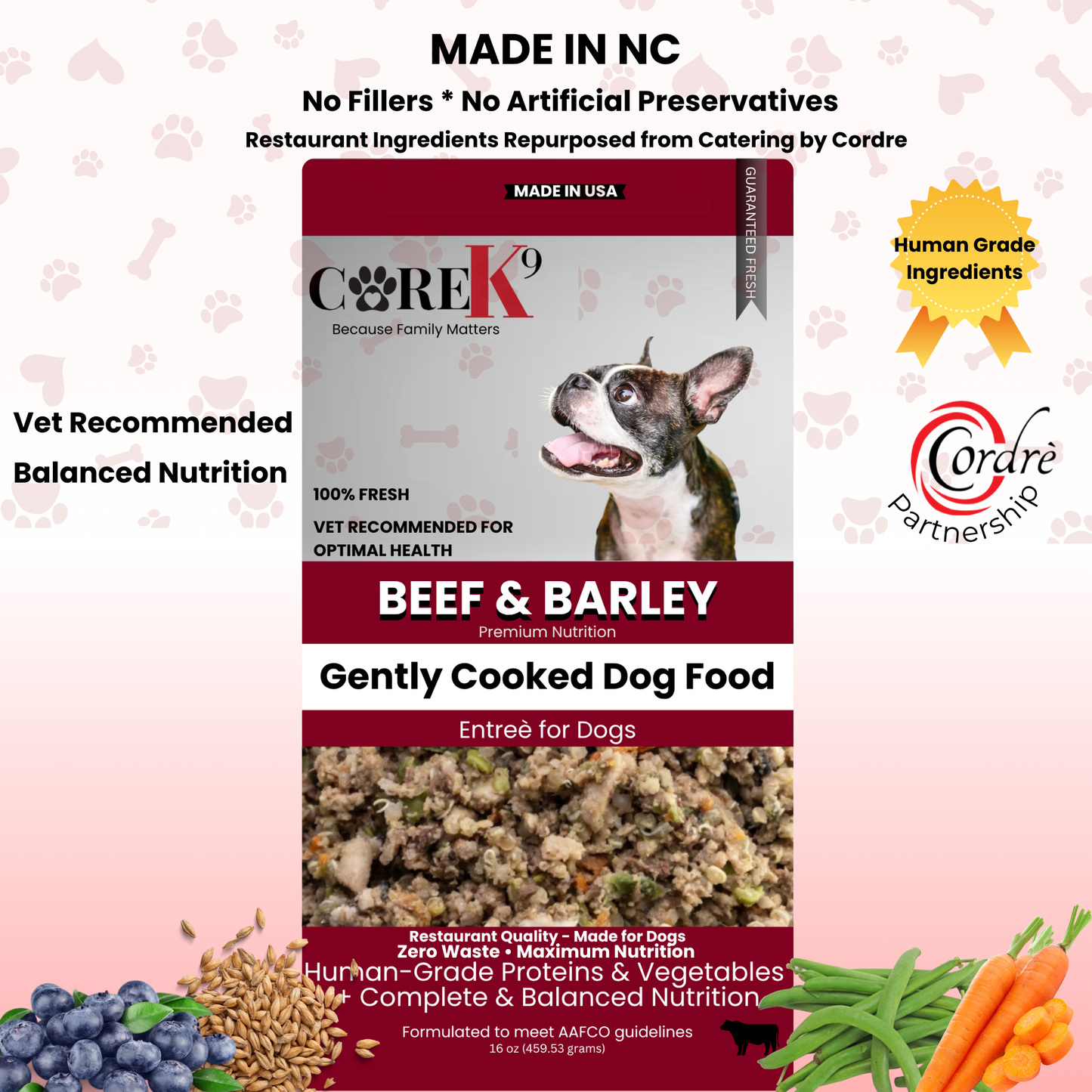 Beef & Barley Bounty Entree for Dogs