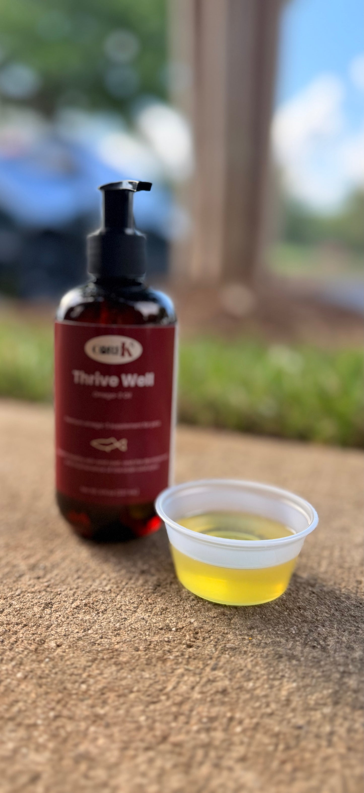 Thrive Well — Premium Omega-3 Oil for Dogs