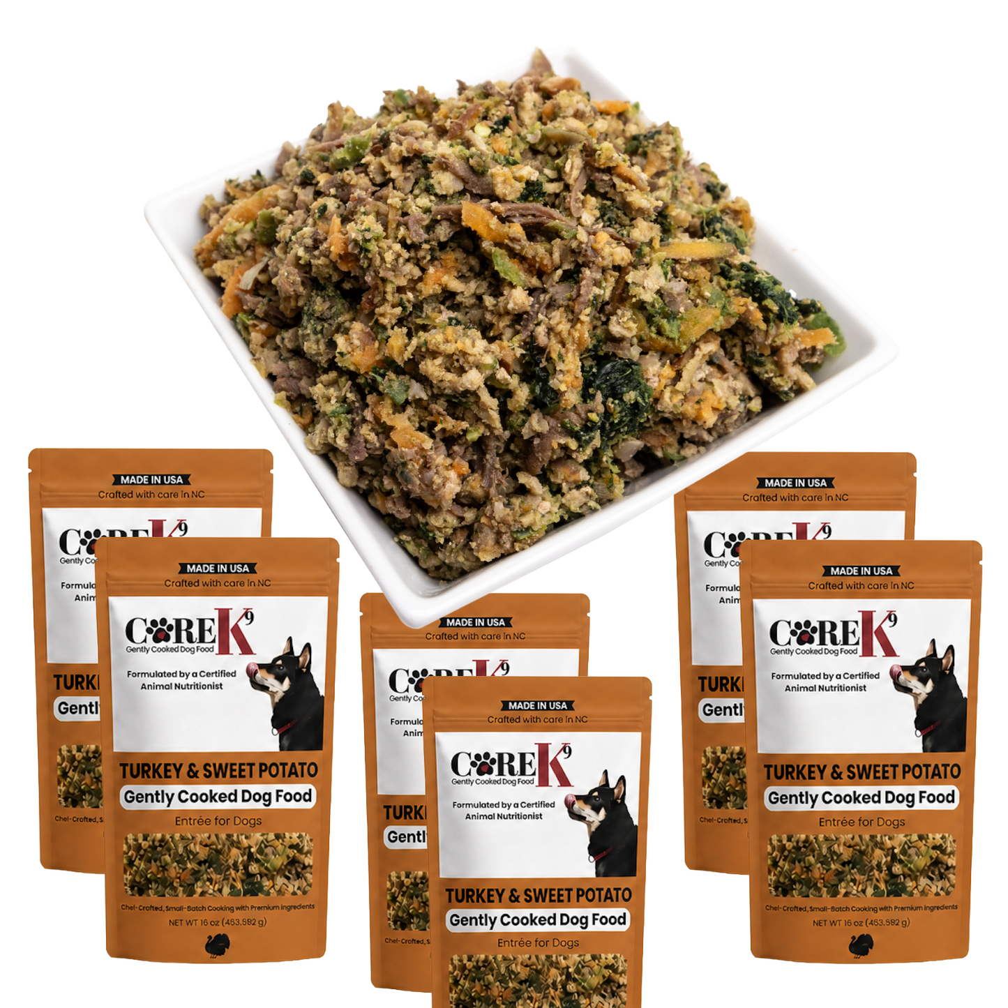 Turkey & Sweet Potato Entree for Dogs
