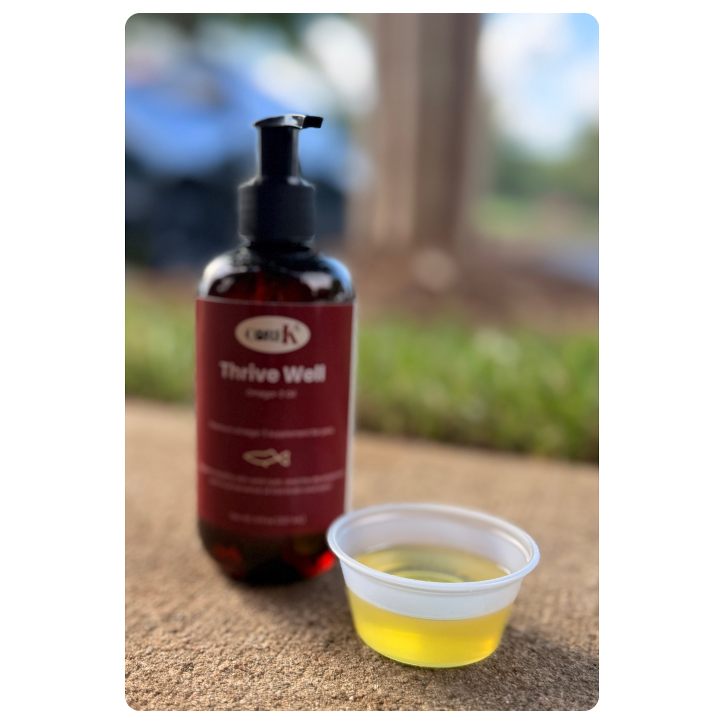 Thrive Well — Premium Omega-3 Oil for Dogs