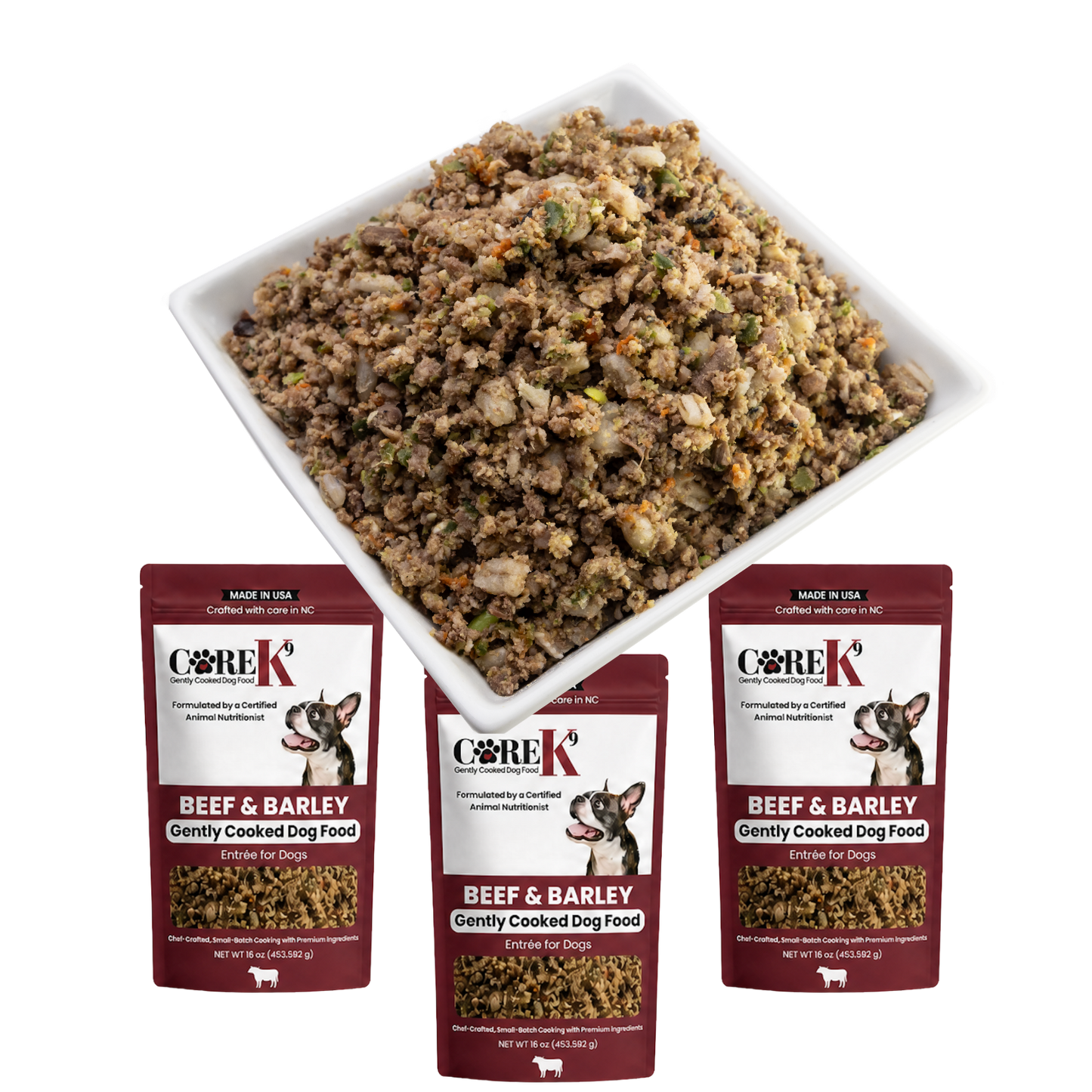 Beef & Barley Entree for Dogs