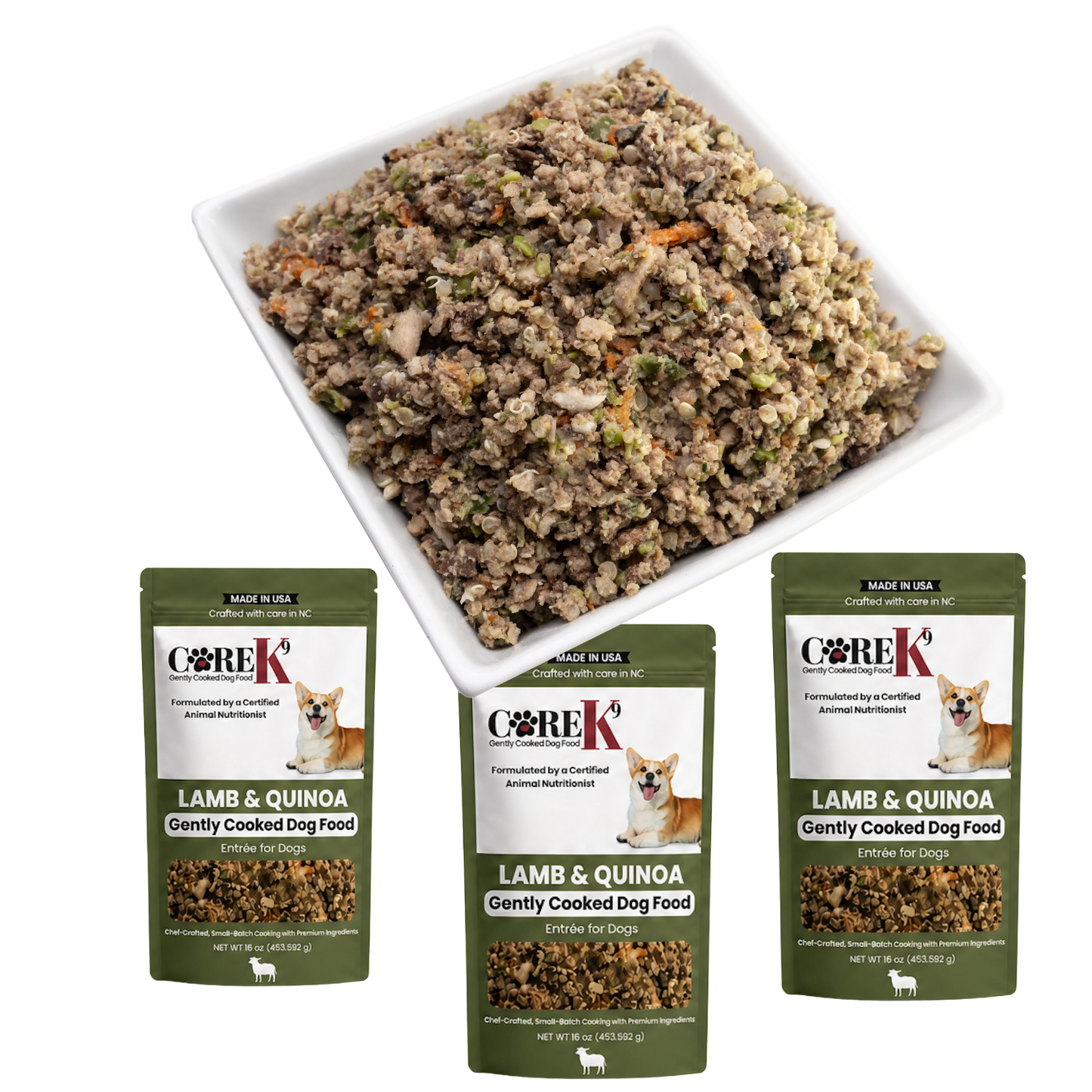 Lamb & Quinoa Entree for Dogs