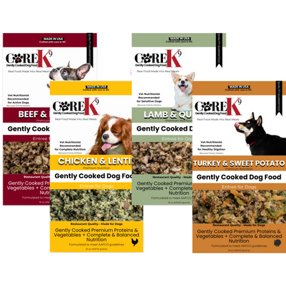 CORE K9 4-lb Variety Pack (Beef, Chicken, Lamb & Turkey)
