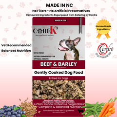 Beef & Barley Bounty Entree for Dogs-Wholesale