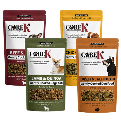 CORE K9 Starter Pack — Gently Cooked Dog Food Variety Pack