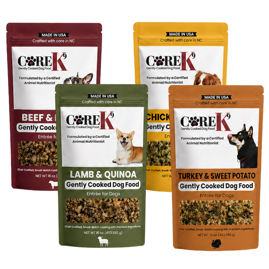 CORE K9 Starter Pack — Gently Cooked Dog Food Variety Pack