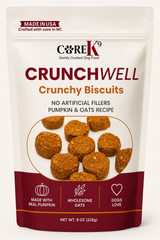 Galletas para perros Rooted Goodness | Golosinas naturales de boniato, 226 g